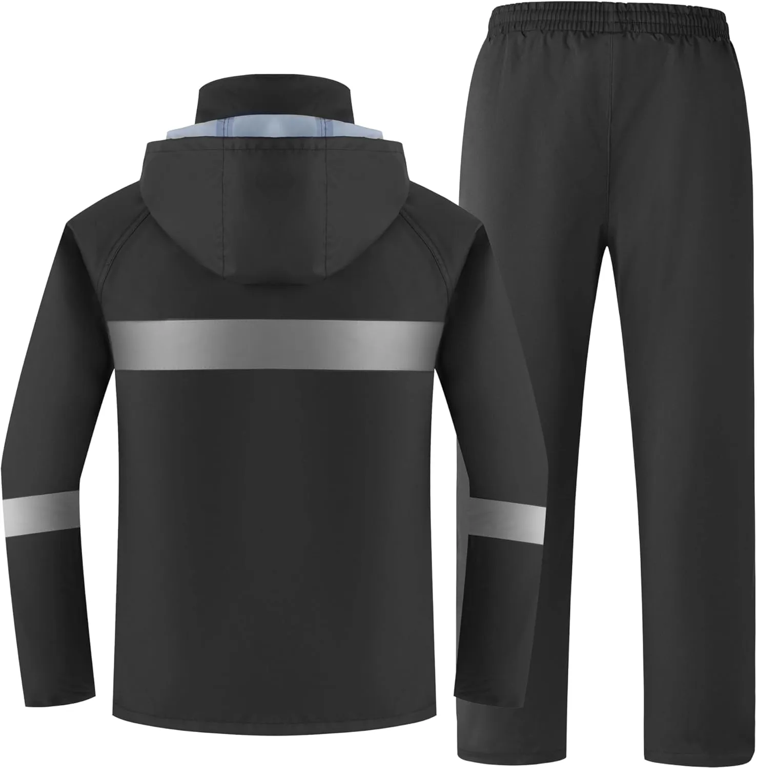 Ubon Waterproof Rain Suits for Men Including Jackets and Pants Lightweight Rain Gear for Golf Hiking Fishing 2 Pieces