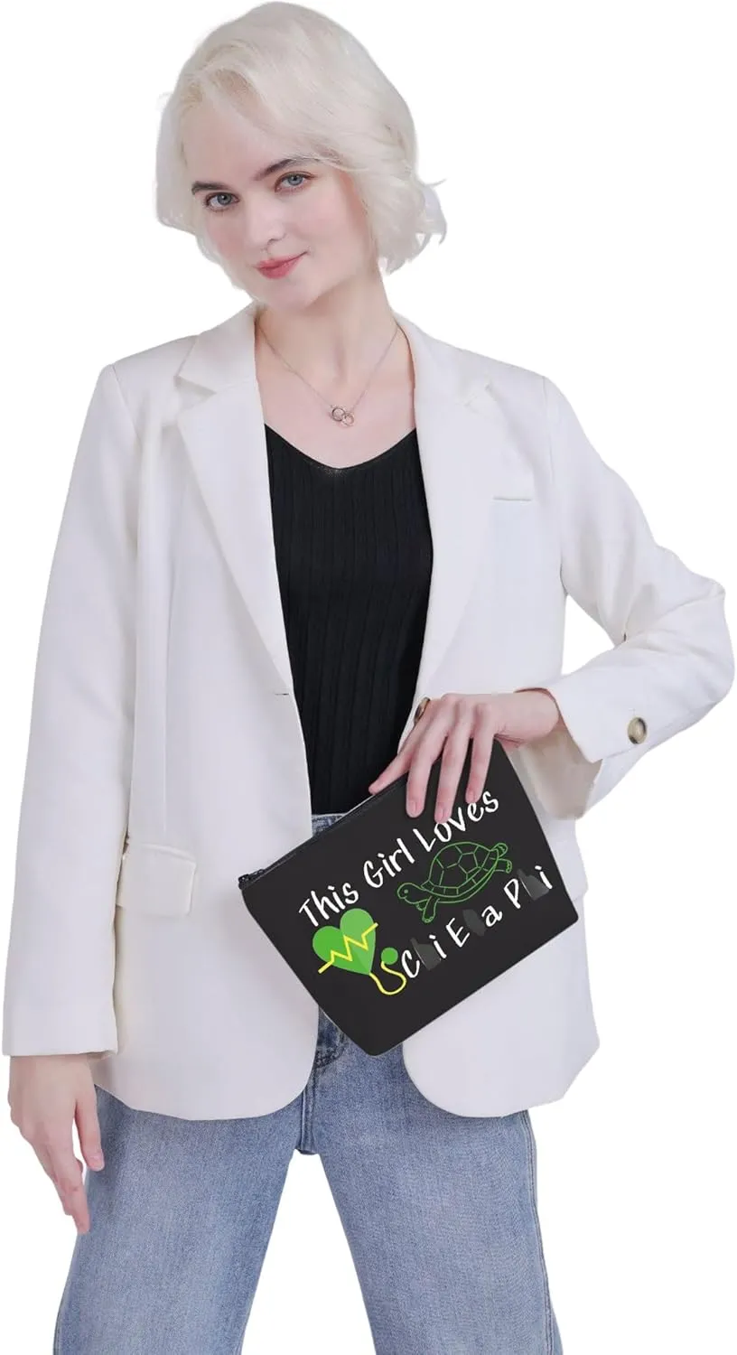 VAMSII Chi Eta Phi Sorority Paraphernalia Gifts This Girl Loves Chi Eta Phi Travel Makeup Bag XHO Nursing Pouch