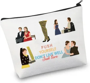 VAMSII Me Before You Movie Inspired Gift Romantic Movie Lover Makeup Bag Me Before You Merchandise (MeBeforeYouBag)