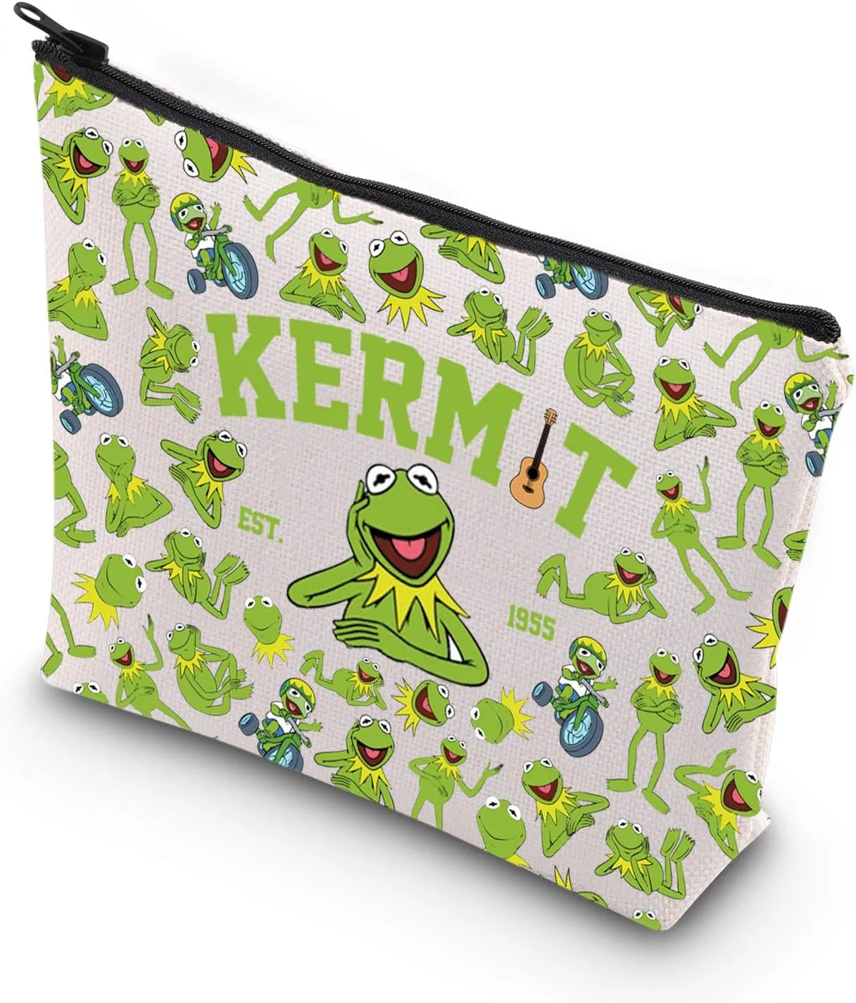 VAMSII Movie Inspired Gift Ker-it Est 1955 The Mup Zipper Pouch Makeup Bag (KERM 1955)