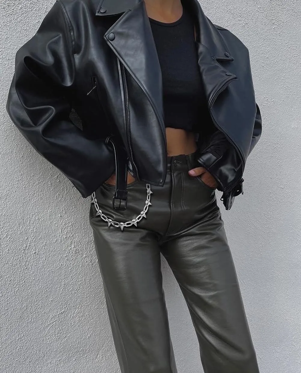 Vintage Harajuku Punk Cool Pants Jeans Chain Fashion Body Jewelry Accessory for Women Girls Cute Waist Chain