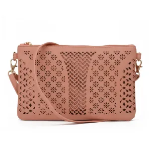 Vintage Hollow Out Flower Handbag