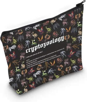 WCGXKO Mysterious Animals Makeup Bag Monster Gift For Women Mysterious Creatures Merch (Animal Bag)