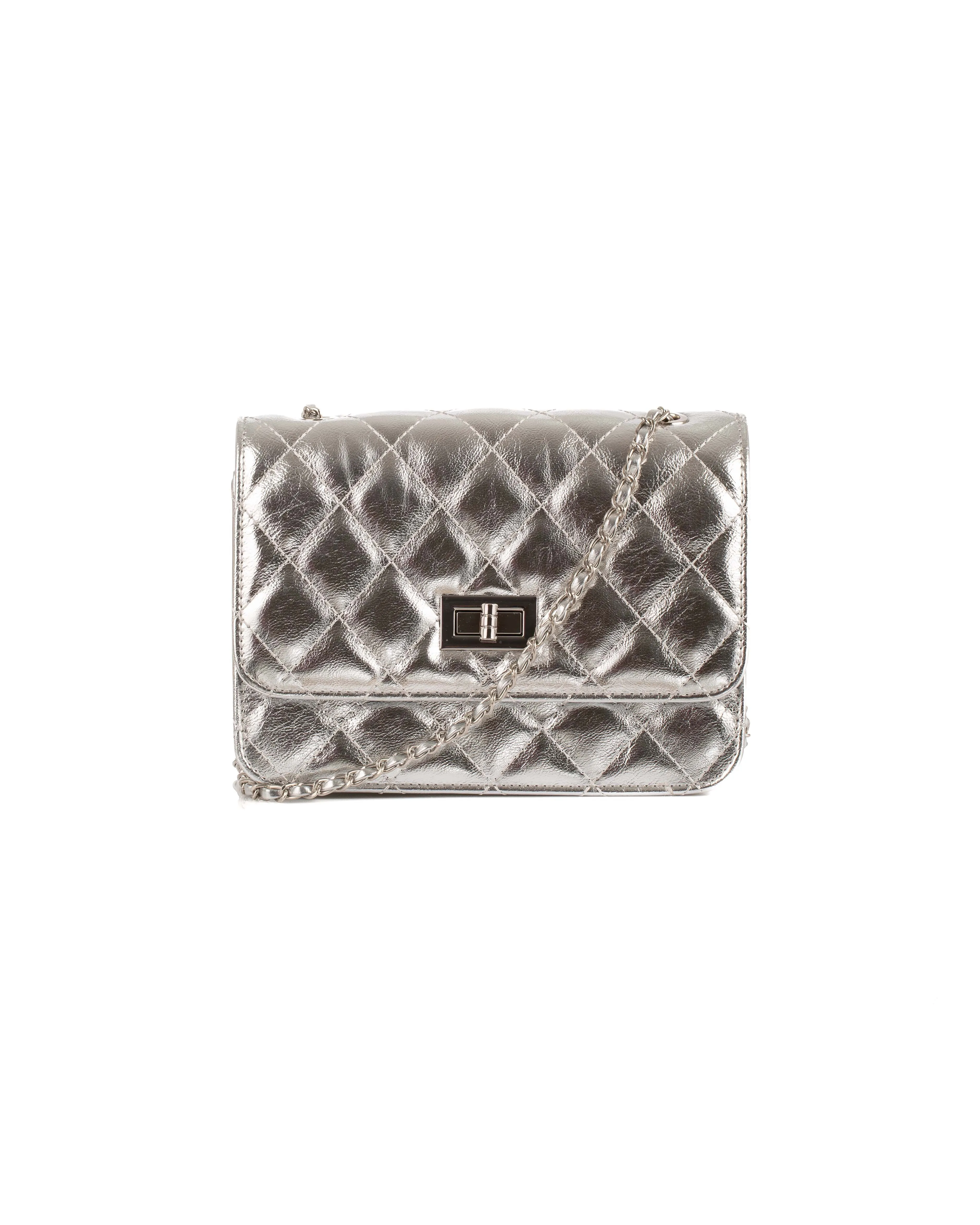 Women Bag    Messenger   Silver