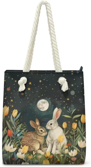 Womens Fashion Tote Bags Soft Crossbody Beach Tote Bags with Zipper for Hawaii Vacation