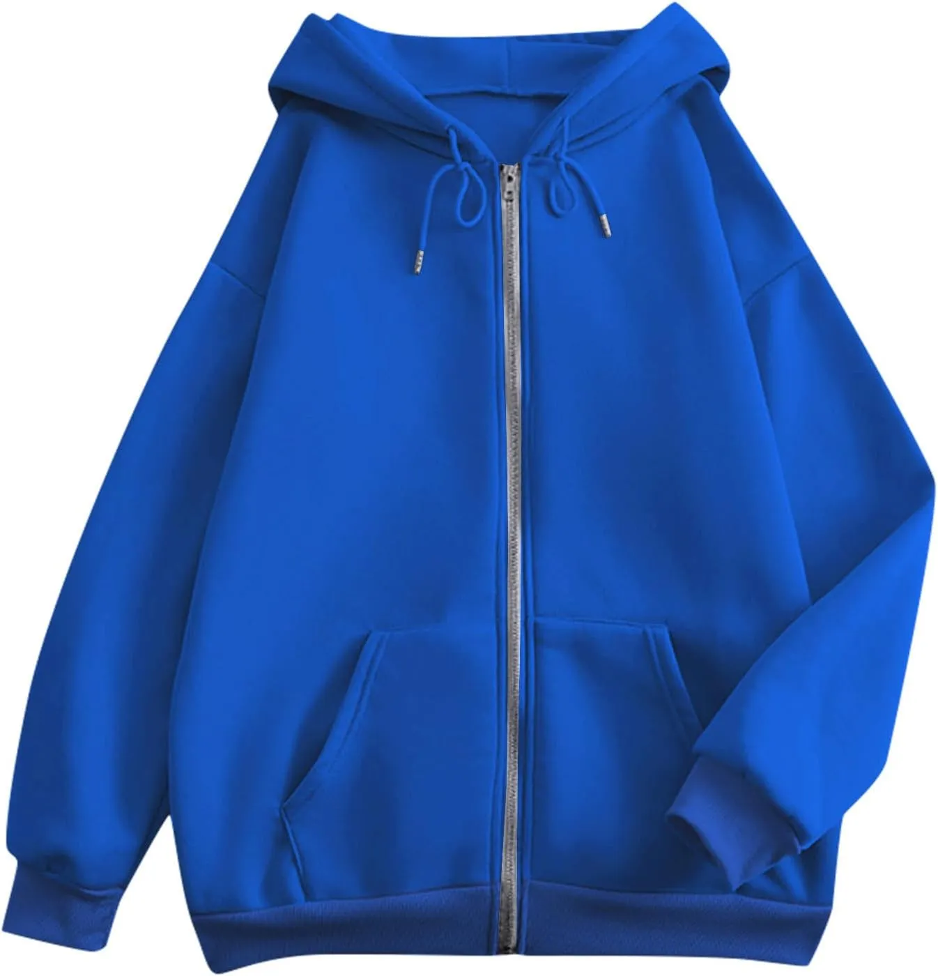 Womens Zip Up Hoodies Light Weight Jackets Womens Long Sleeve Oversized Zip Up Hoodie for Women 2024 Fall Clothes