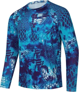 YIBIMOTTO Men's Fashion Fishing Sweatshirts Long Sleeve Running T-Shirts Quick Dry Cooling Outdoor Tee Tops