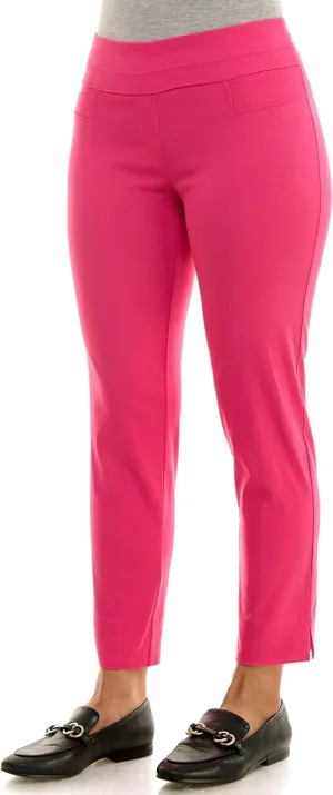 Zac & Rachel Women's Petite Pull-on Ankle Length Pants with Millennium Fabric